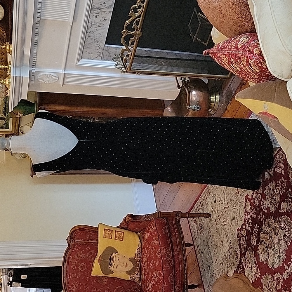 Vintage Nan Duskin Black Velvet Gown - image 7